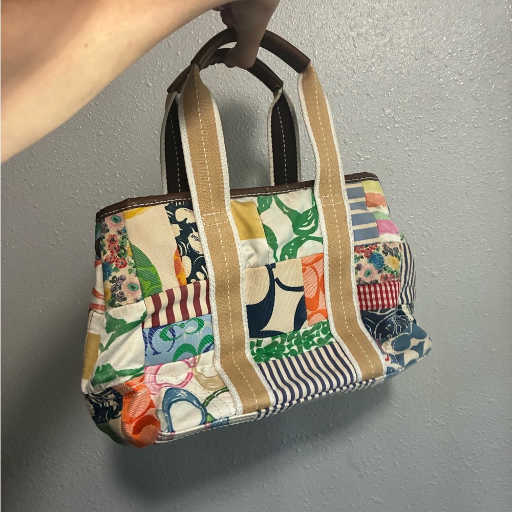 Coach Multicolor Patchwork Mini Bag - image 6